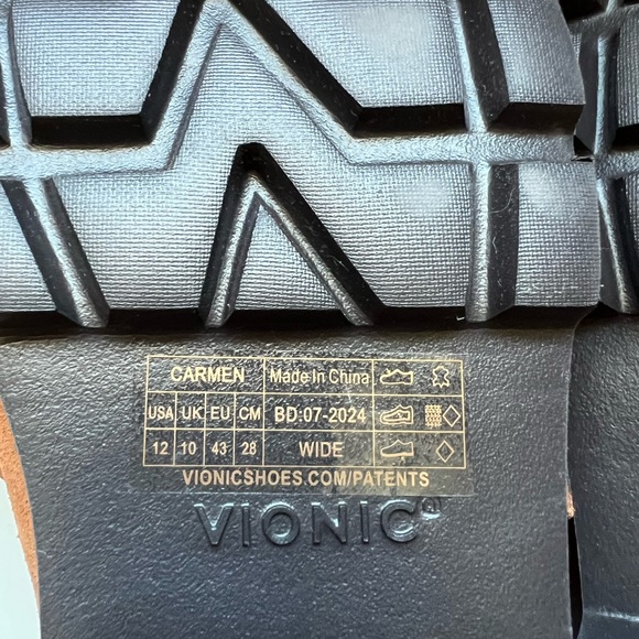 Vionic Women's Tan Suede Carmen Mary Jane - Picture 7 of 8